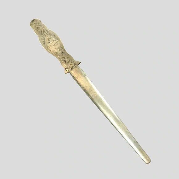 SOLD Antique Chinese Enamel Letter Opener - Picture 2 of 5